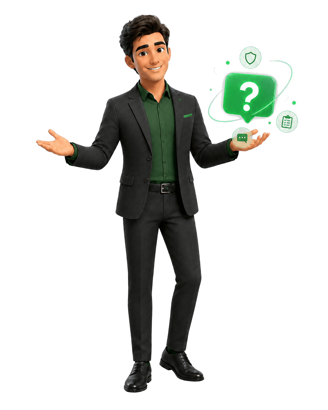 Asesor de LIKE respondiendo preguntas frecuentes