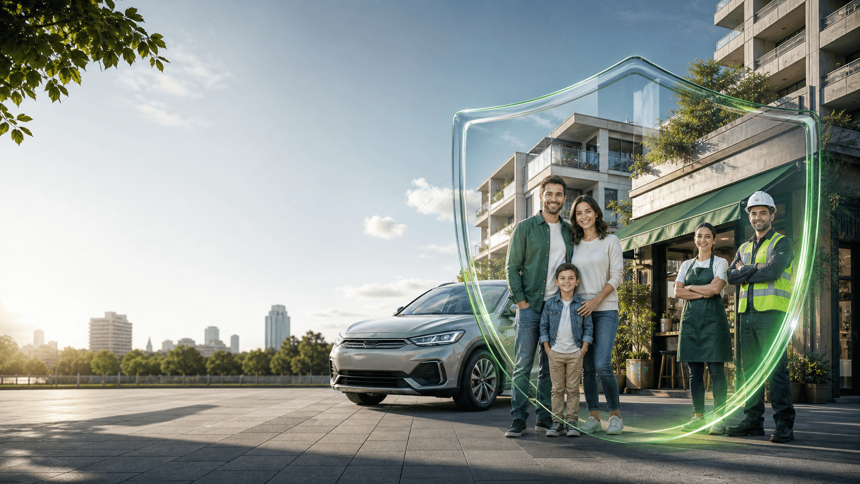 Auto protegido con asesoramiento de seguros
